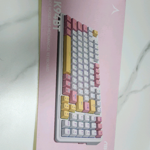 ABKO AK94BT 3모드 무선 키보드 피치 라임축 판매합니다