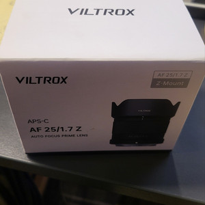 Viltrox AF 25mm F1.7 Z 렌즈