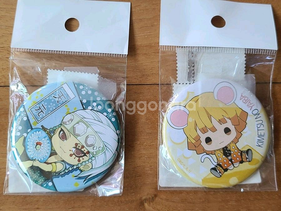 귀멸의칼날 캔뱃지 10개 일괄--4