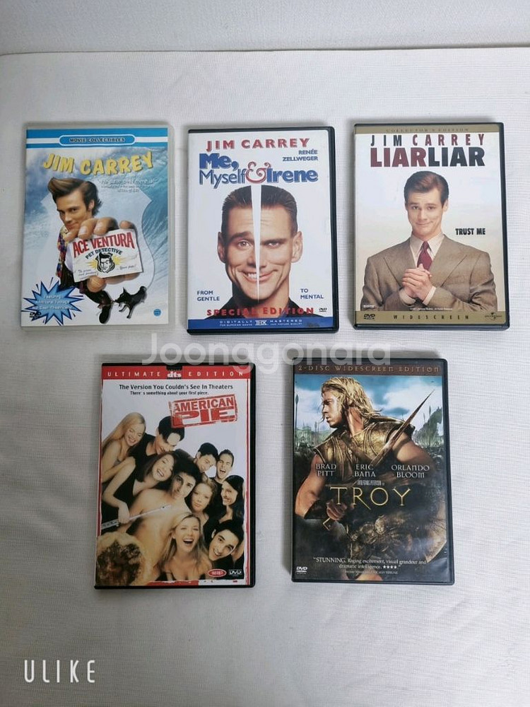짐캐리 DVD3편 / 트로이 / 아메리칸 파이--0