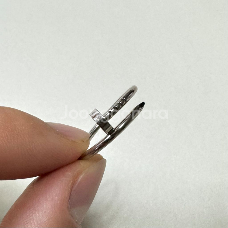 [59호/SM]까르띠에 저스트 앵 끌루 화이트골드 반지--3