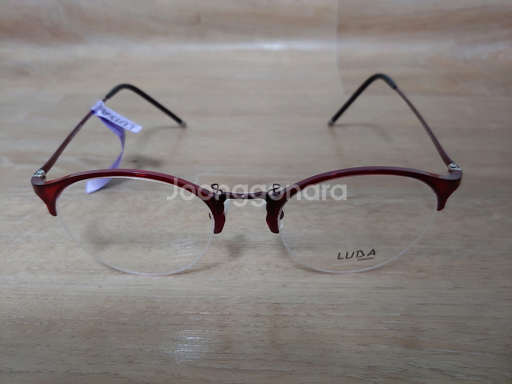 로렌스폴 안경 루다 LUDA 안경테 반무테 경량 버킷리스트 연예인 안경테 미착용 새제품--0