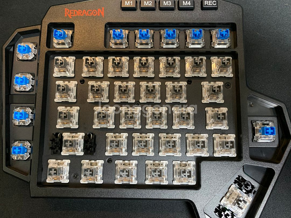 REDRAGON 리드래곤 K585 RGB 42 키 한손키보드(택포)--1