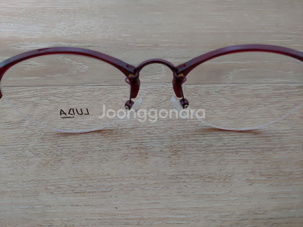 로렌스폴 안경 루다 LUDA 안경테 반무테 경량 버킷리스트 연예인 안경테 미착용 새제품--2