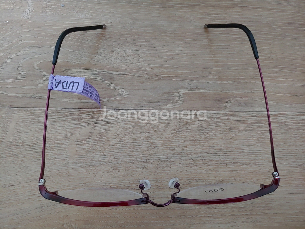 로렌스폴 안경 루다 LUDA 안경테 반무테 경량 버킷리스트 연예인 안경테 미착용 새제품--4