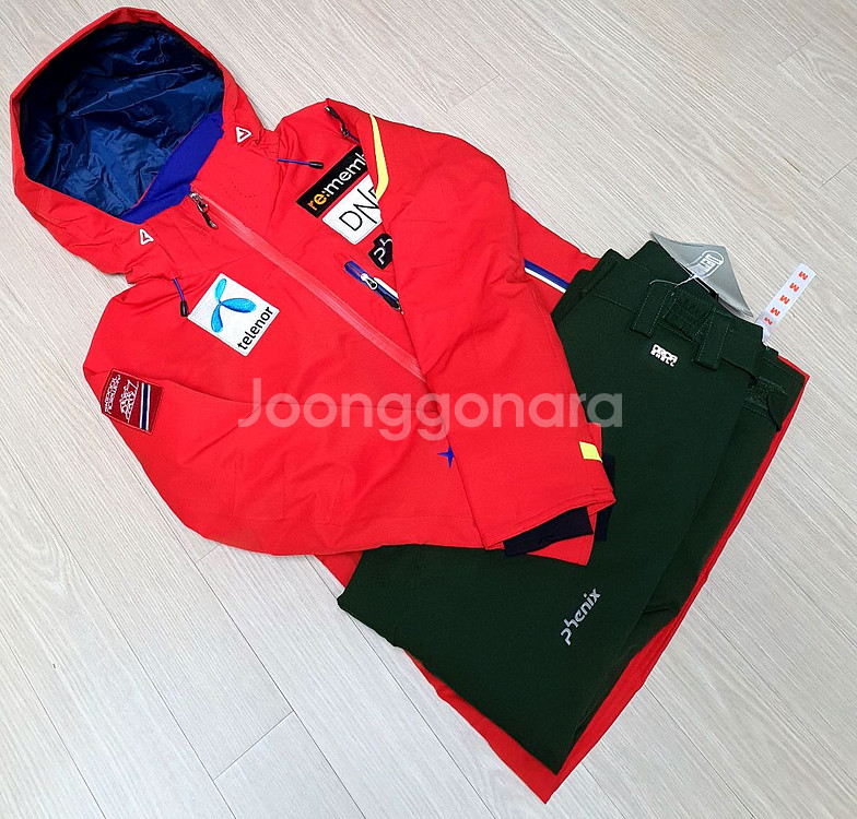 24-25 예쁜 피닉스 노르웨이팀 여성 스키복(새제품)--7