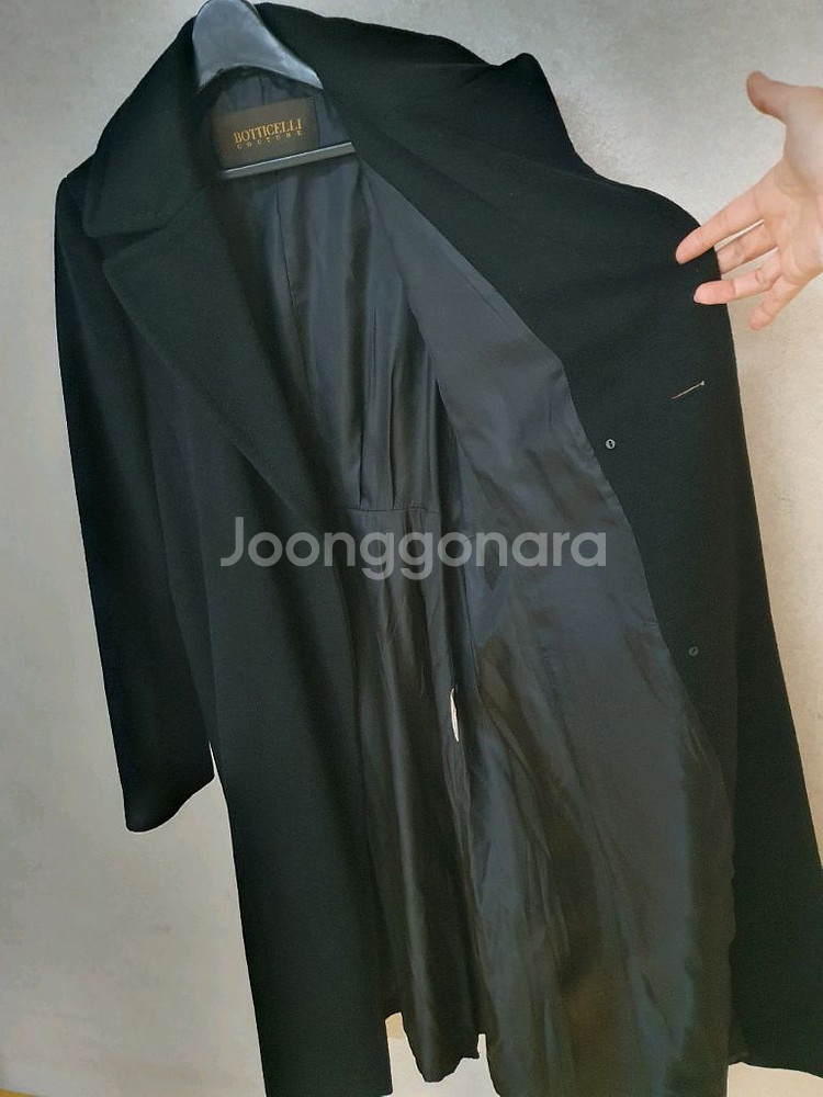 보티첼리 BOTTICELLI 콜롬보 캐시미어 100% 벨티드 코트--6