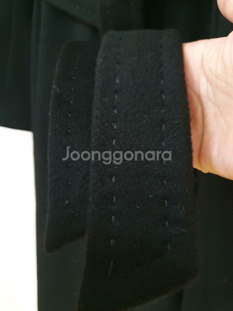 보티첼리 BOTTICELLI 콜롬보 캐시미어 100% 벨티드 코트--5