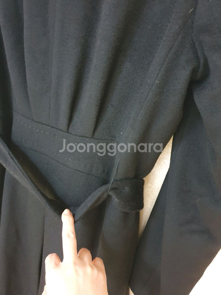 보티첼리 BOTTICELLI 콜롬보 캐시미어 100% 벨티드 코트--9