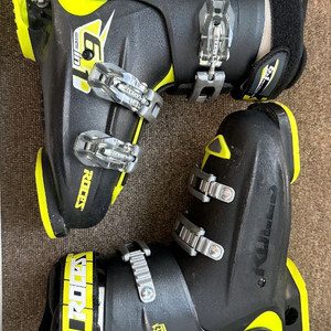 로체스(ROCES) 사이즈 조절 스키부츠와 헤드 주니어 몬스터 스키