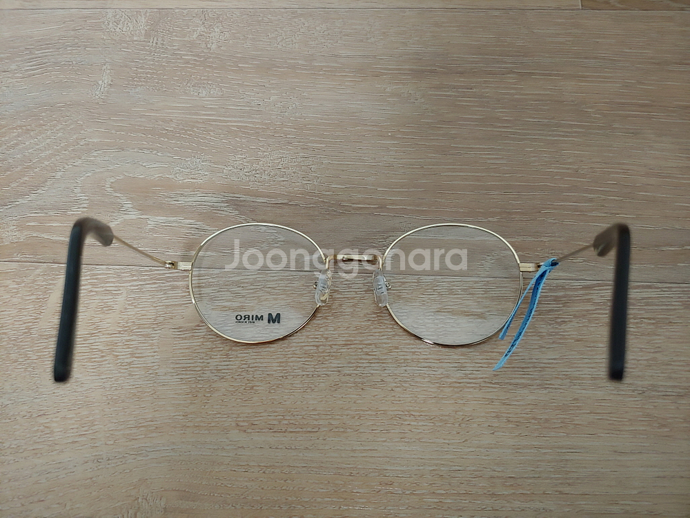 로렌스폴 안경 미로 MIRO 안경테 동글이 PU 경량 버킷리스트 금테 미개봉 새제품--4