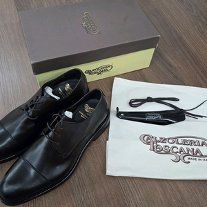 칼조레리아 토스카나 남성 정장 구두 브라운 260mm
