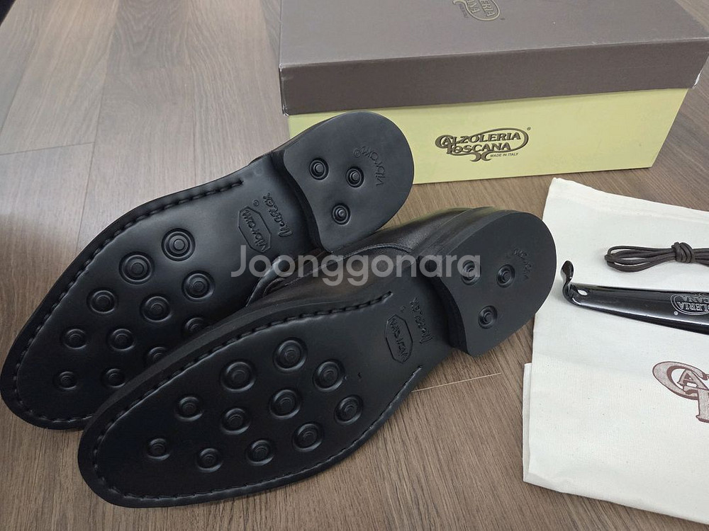 칼조레리아 토스카나 남성 정장 구두 브라운 260mm--2