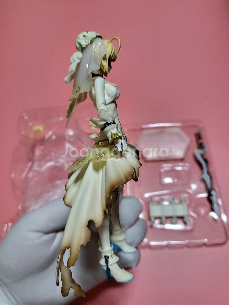 (정크) 페이트 ccc 한정판 특전 피그마 세이버 네로--5