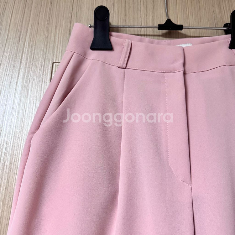 연핑크 롱슬랙스 여름슬랙스--0