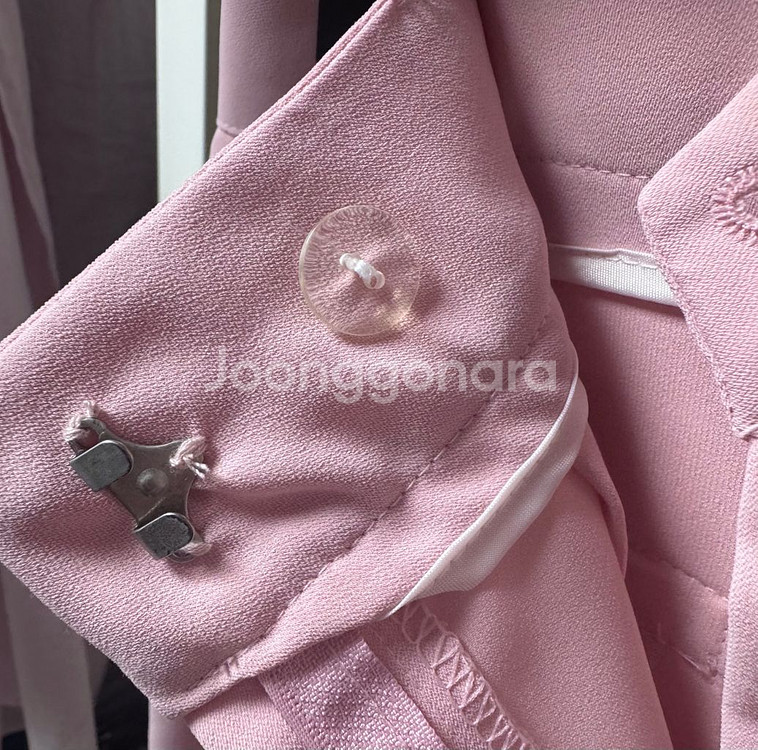 연핑크 롱슬랙스 여름슬랙스--3