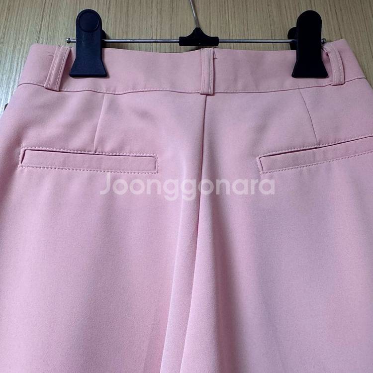 연핑크 롱슬랙스 여름슬랙스--6