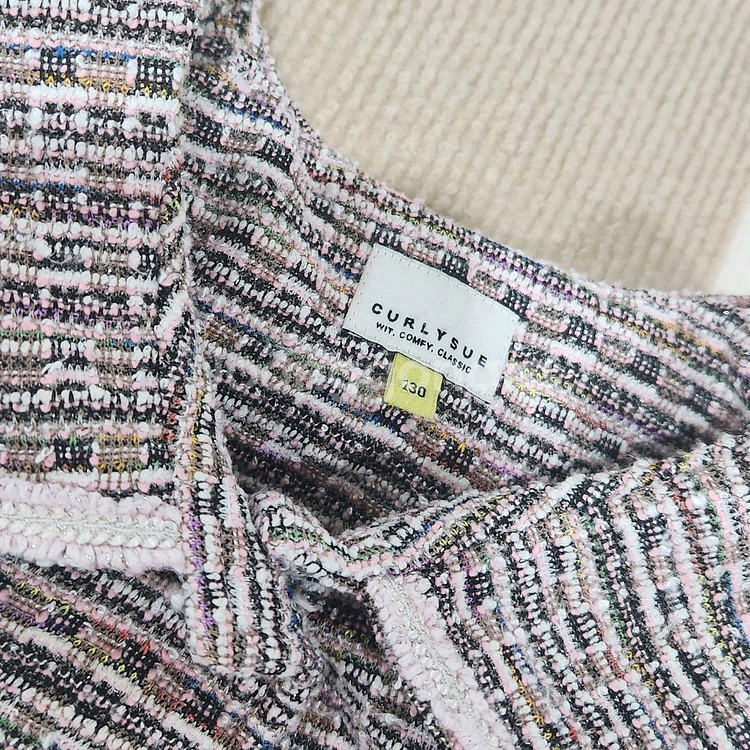 컬리수 트위드 자켓 130--1