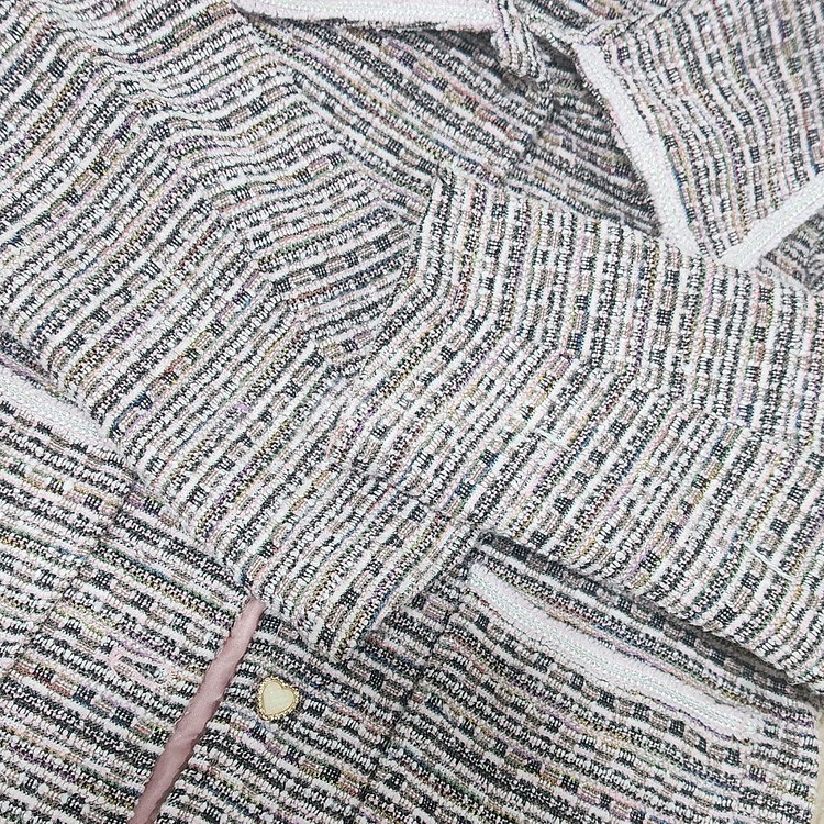 컬리수 트위드 자켓 130--3