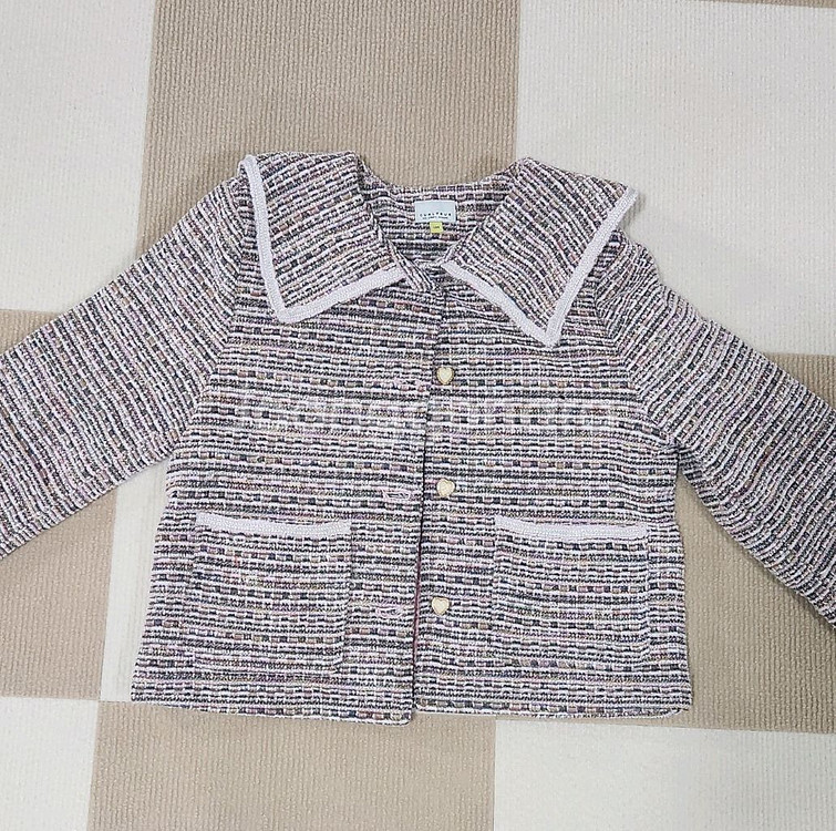 컬리수 트위드 자켓 130--2