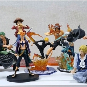 원피스 캐릭터 피규어 세트