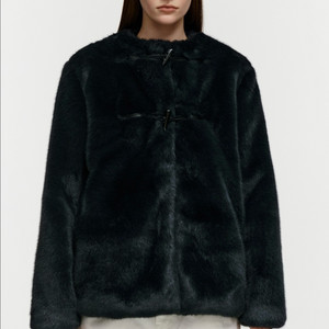 버뮬라 후디드 퍼자켓 네이비색상