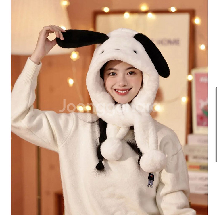 산리오 포차코 모자 새상품--0