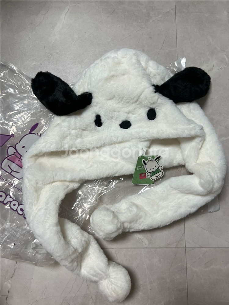 산리오 포차코 모자 새상품--1