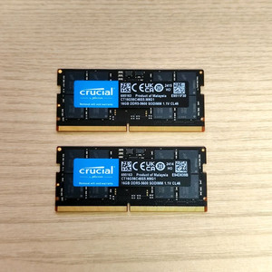 마이크론 Crucial DDR5-5600 노트북 램 (16GB) x 2
