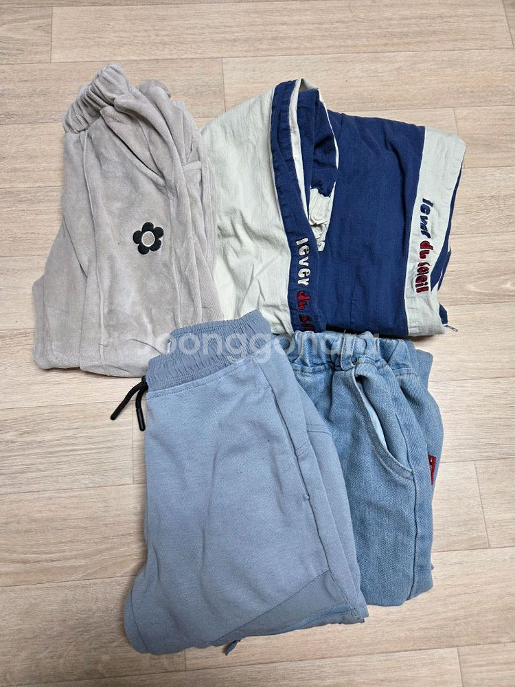 리미떼두두 긴바지 2XL 3벌일괄(+덤 자라팬츠 2벌)--0