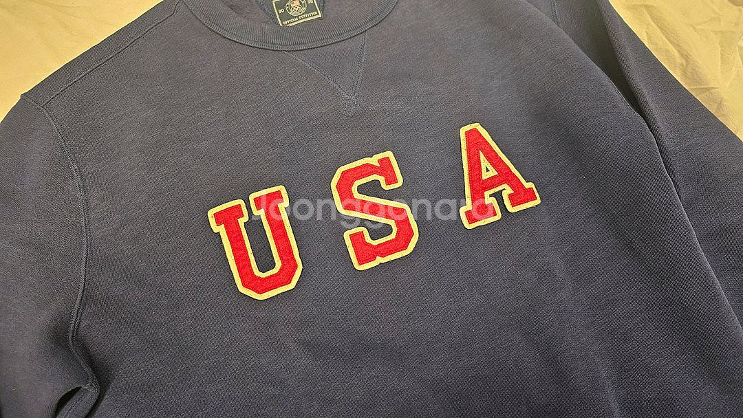 폴로 랄프로렌 USA 맨투맨 네이비 L 크루 스웻--4