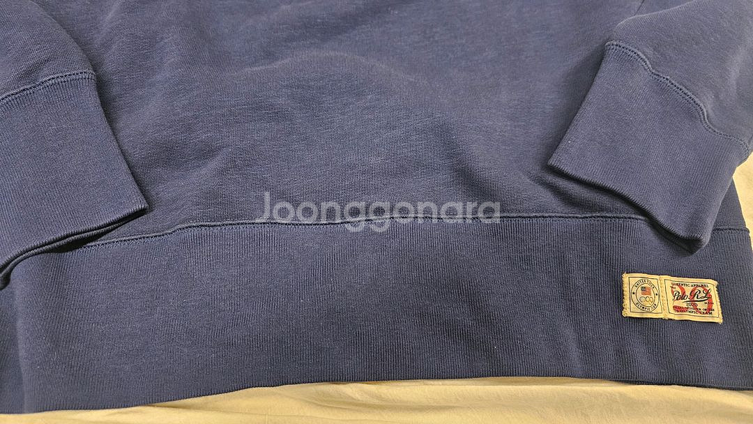 폴로 랄프로렌 USA 맨투맨 네이비 L 크루 스웻--6