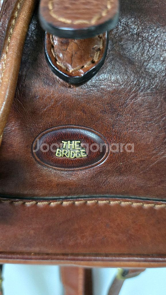 이태리 the bridge 빈티지 가죽백팩--1