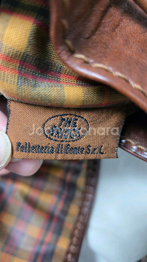 이태리 the bridge 빈티지 가죽백팩--6