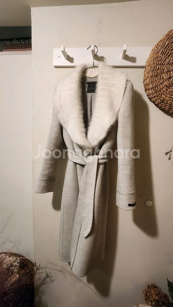 [44~55] 모조에스핀 hand made 모100 롱 코트--10