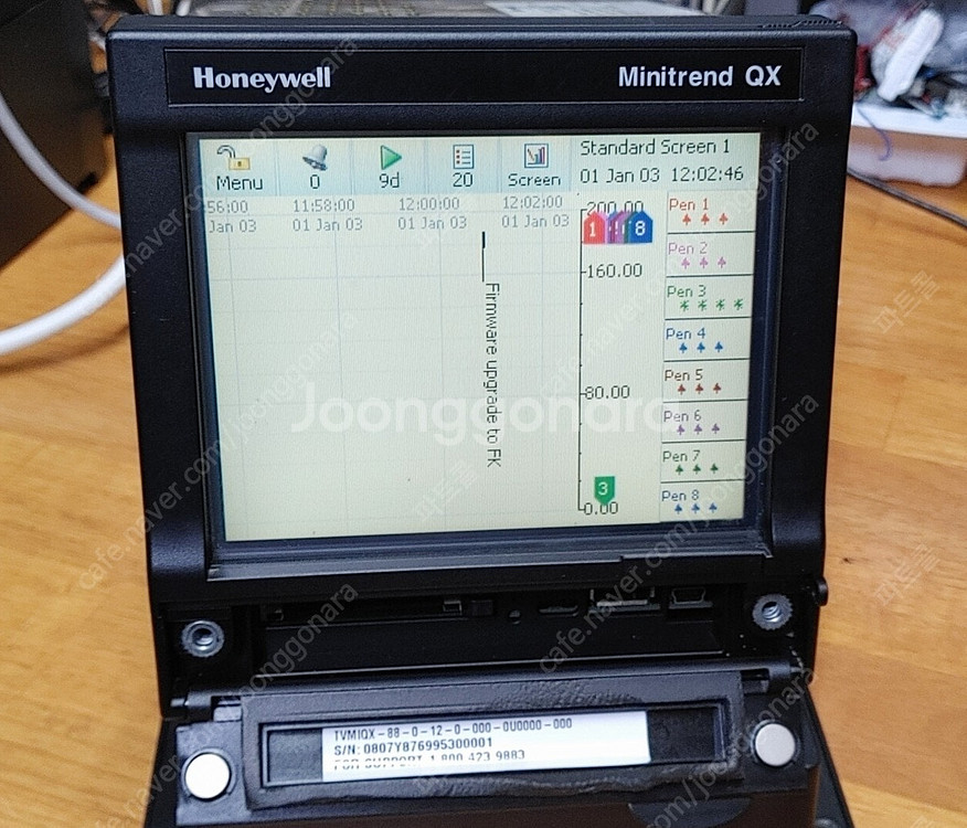 Honeywell Minitrend QX 페이퍼리스 레코더--0