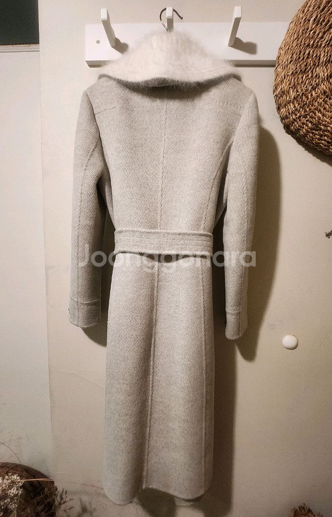 [44~55] 모조에스핀 hand made 모100 롱 코트--11