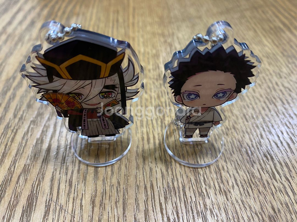 귀멸의칼날 코코미에 아크릴 스탠드 키링 판매 기유키링,하쿠지키링,도우마 등--2