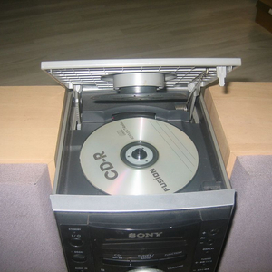 소니 CMT-EH10 미니 오디오 시스템-CD-카세트 라디오