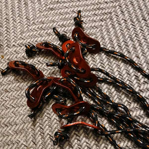 알루미늄 땅콩 스토퍼 캠핑 로프 3m 10개 캠핑용 망치 팝니다