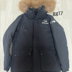 아이더 블랙 패딩 점퍼 남성용 아우터