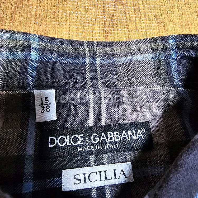 돌체앤가바나정품 시칠리아셔츠(슬림95사이즈)이태리제--2