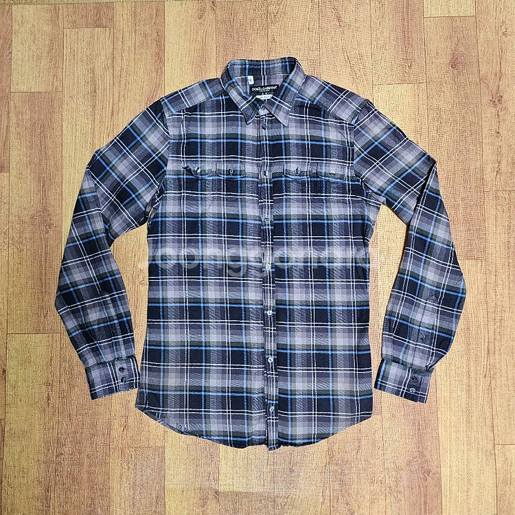 돌체앤가바나정품 시칠리아셔츠(슬림95사이즈)이태리제--0