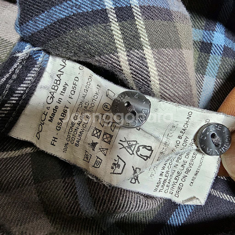 돌체앤가바나정품 시칠리아셔츠(슬림95사이즈)이태리제--3