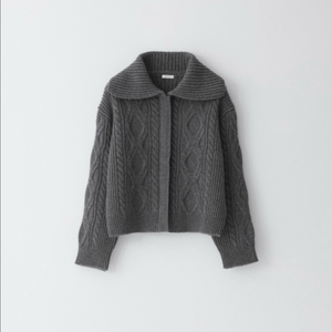 베뉴엣 - Caroline Zip-Up 캐롤라인 집업 (차콜)