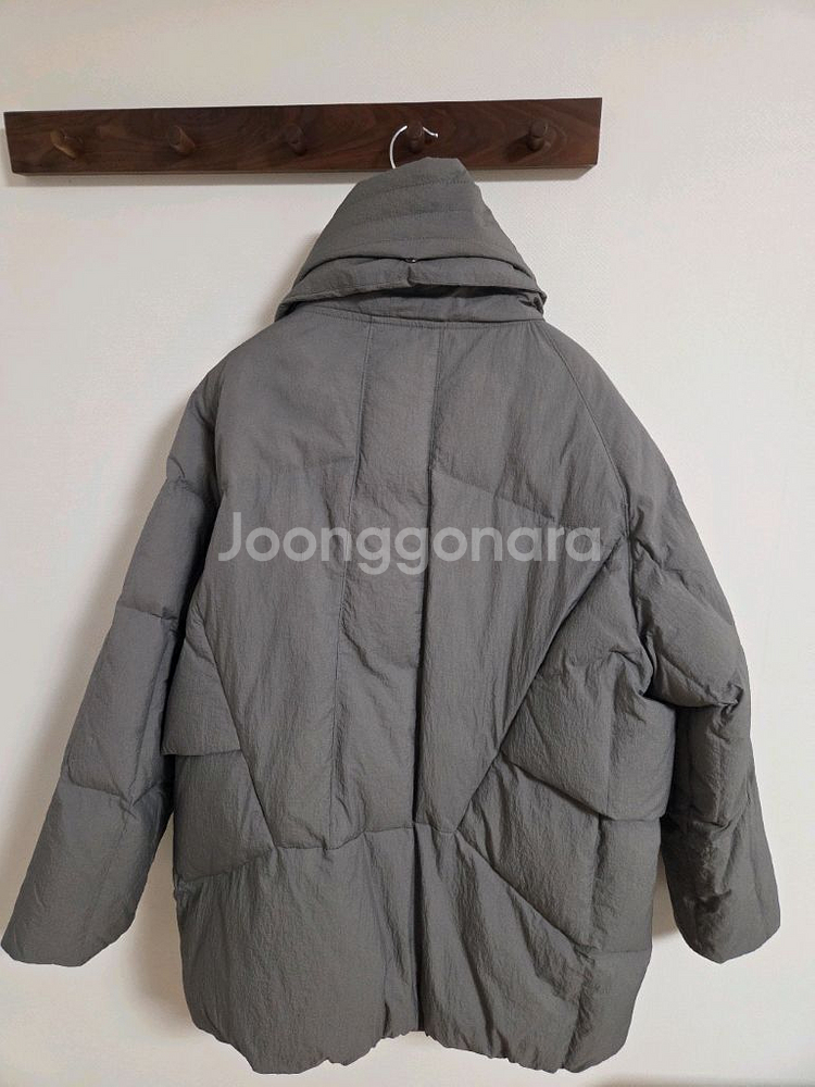 정품 시스템옴므 하이넥 구스다운 패딩점퍼 105사이즈 팝니다--1