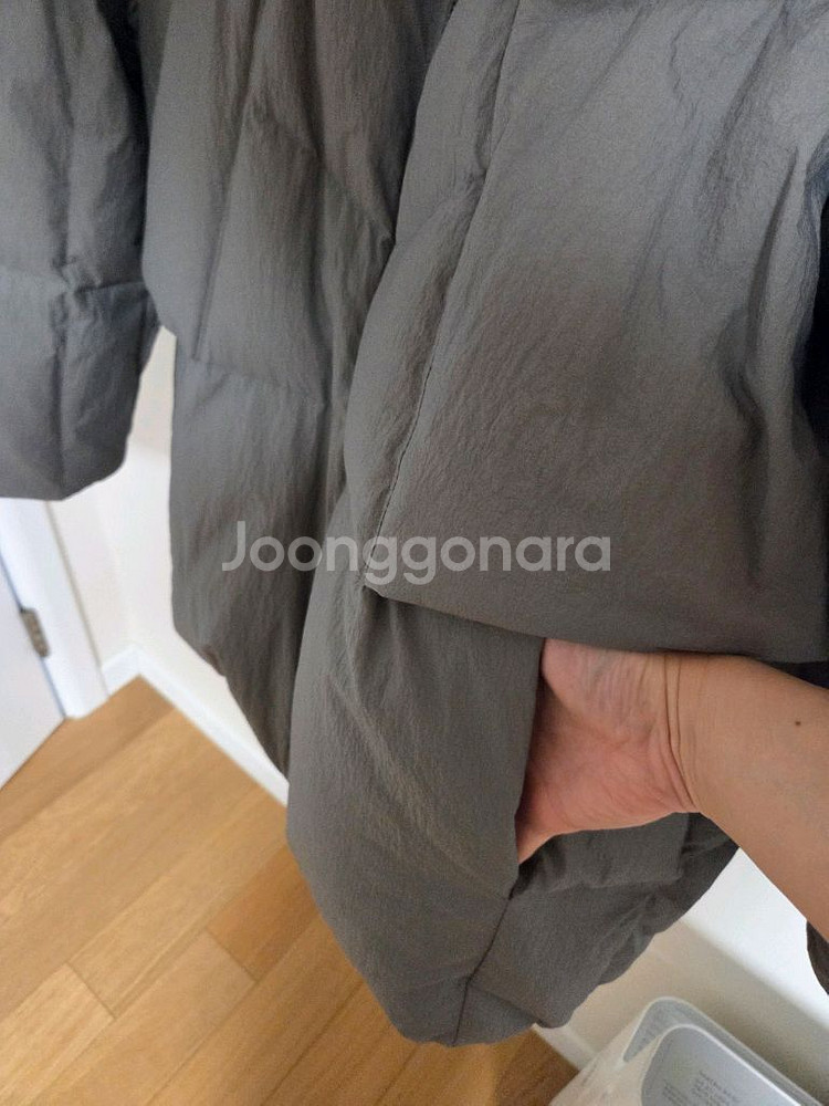 정품 시스템옴므 하이넥 구스다운 패딩점퍼 105사이즈 팝니다--6