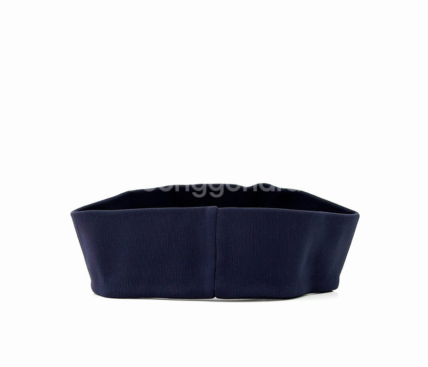 [S] 미우미우 여성 자수 로고 드릴 25ss 선바이저 썬캡 모자 네이비--3