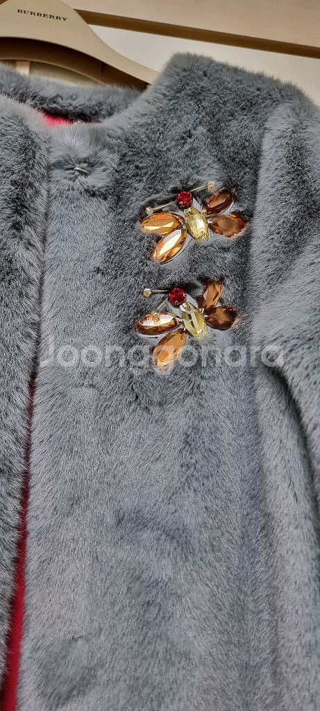 르모티프 퍼 자켓--2