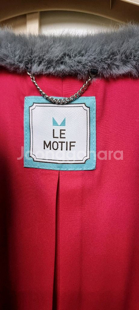 르모티프 퍼 자켓--1